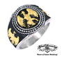 Phoenix Rising Gold Eagle Ring (#564)