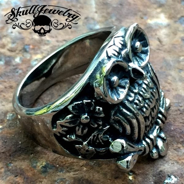 favorite bird of Athena Owl Ring