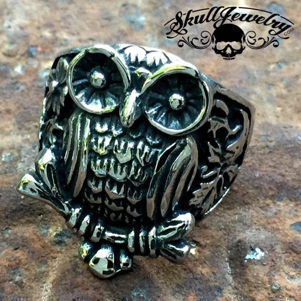 goddess of wisdom Owl Ring