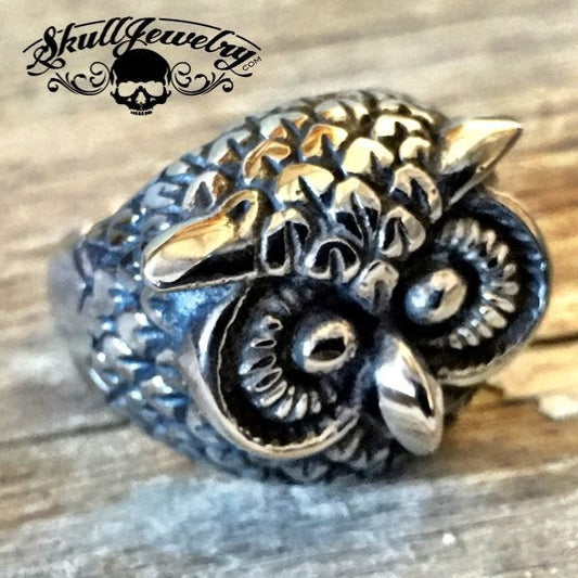 'Wise Owl' Ring