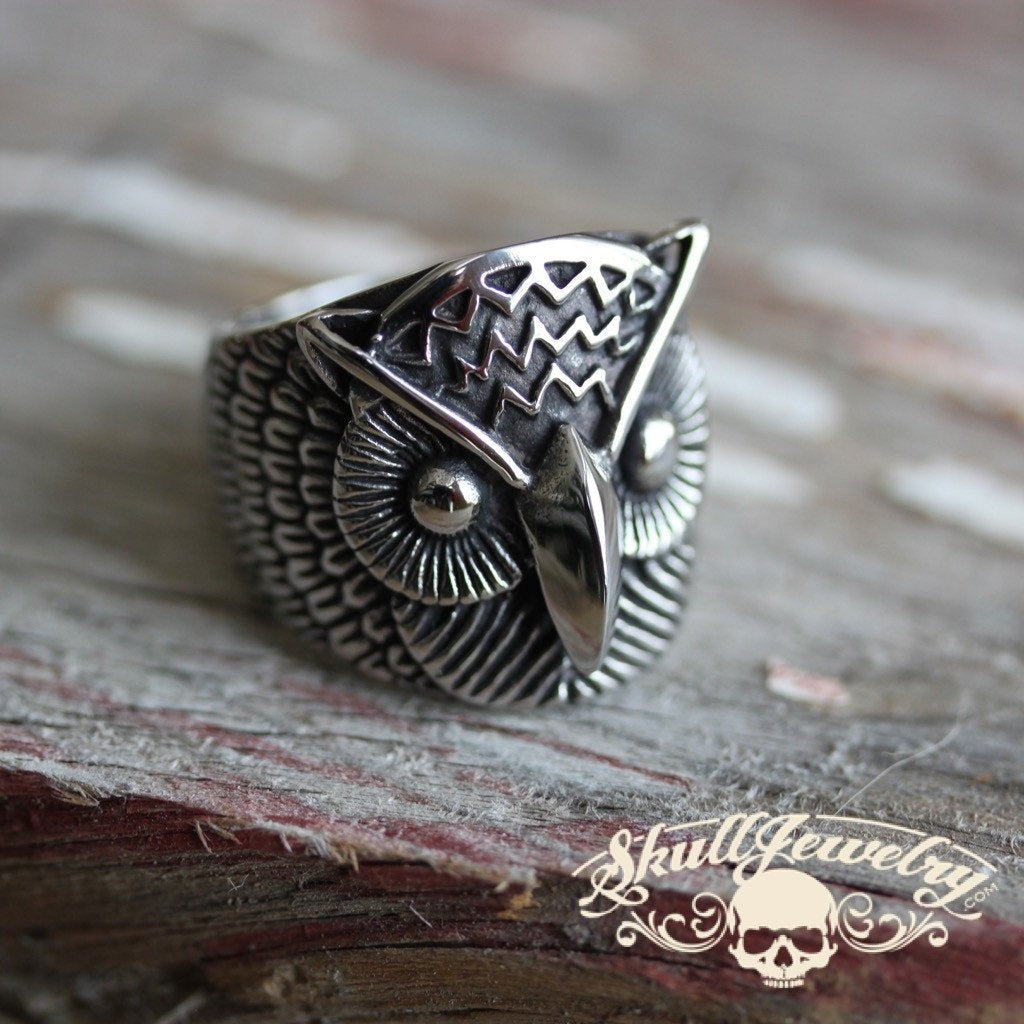 pagen god ring owl