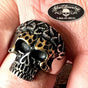Magna Victoria 2-Tone Skull Ring (#596)