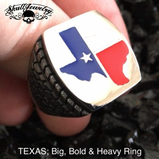 Big, Bold & Heavy TEXAS Ring