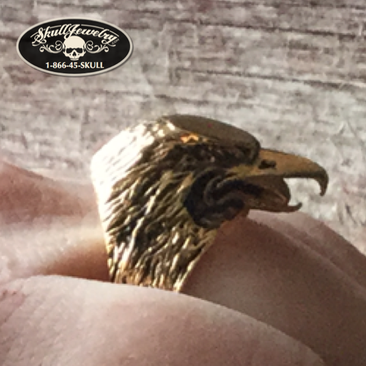 Golden Eagle Ring