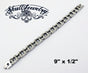 9" Stainless Steel Motorcycle Chain Bracelet (#804L)