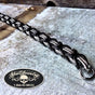 A Better Man - Black/Stainless Byzantine Bracelet (#901)