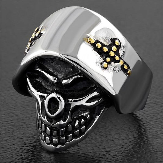 Angel of Death Skull Ring