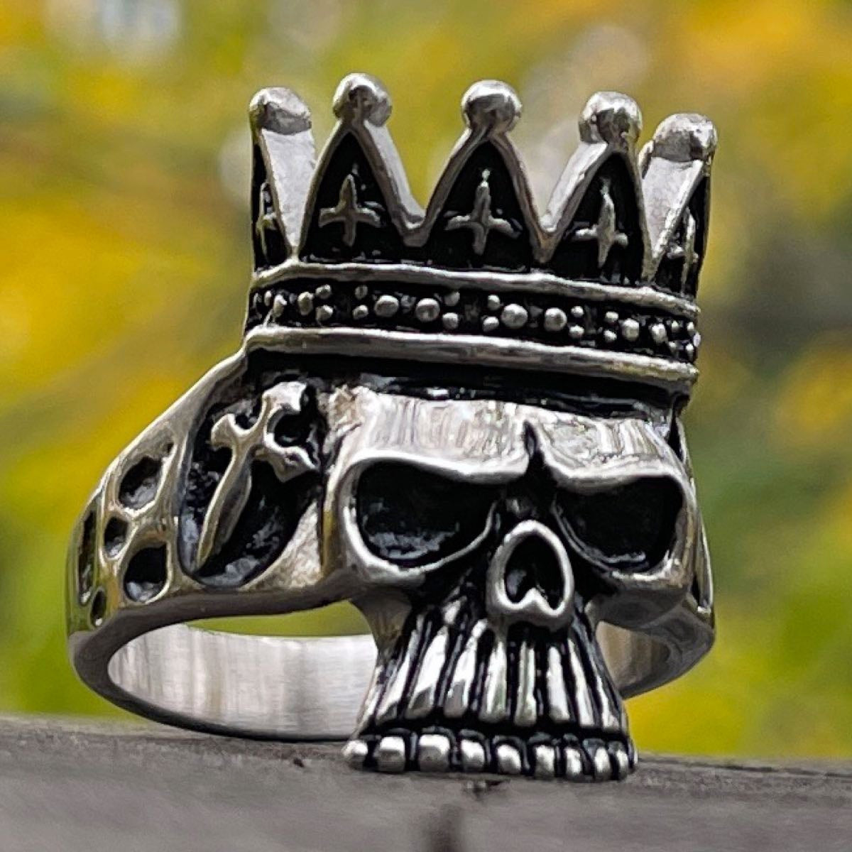 'Ape King' Skull Ring (#617)