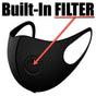 BUILT-IN FILTER - Dust Face Mask for ATV/UTV Riders (#mask051)