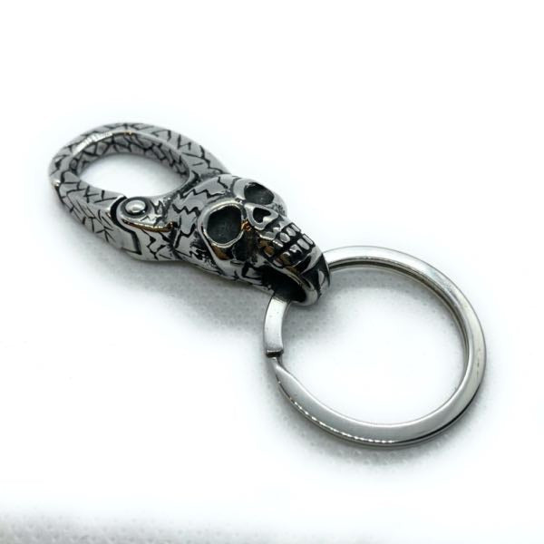 Big, Bold & Heavy Skull Keychain (#kc015)