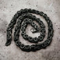 Black Ancient Byzantine 24" Necklace (#n114)
