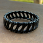 Black Bonedaddy Ring™ | Black Skeletal Ribcage Band (#754)