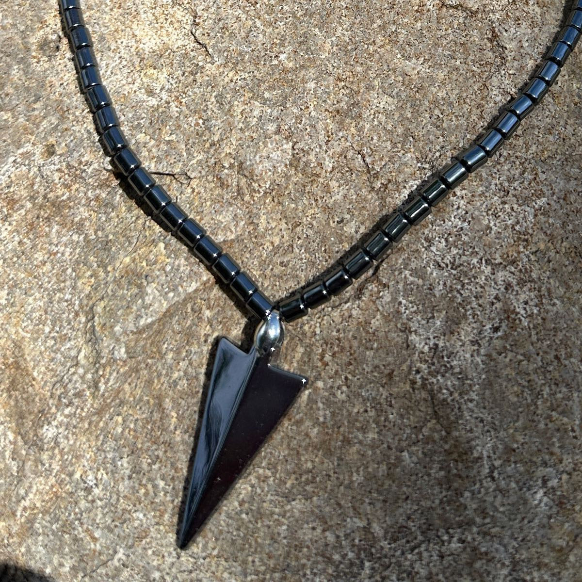 Black Hematite Necklace and pendant