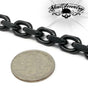 Black Link Stainless Steel Bracelet (#878)