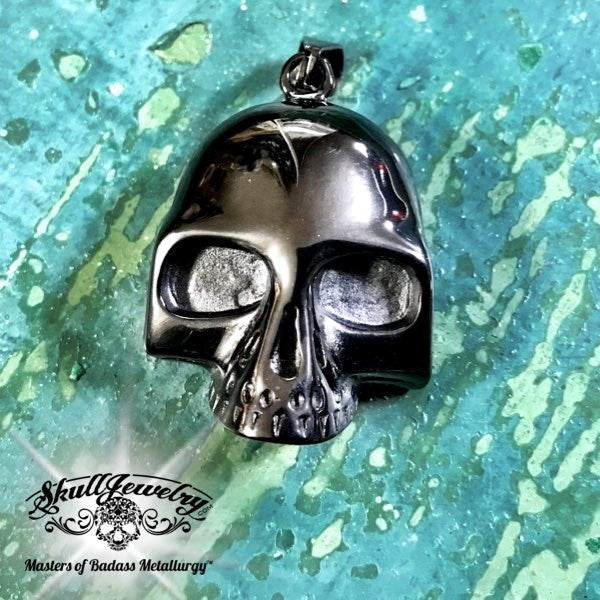 Black 'Old School' Keith Richards Style Pendant