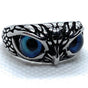 Mystical Blue Owl's Gaze Ring (#544Blue)