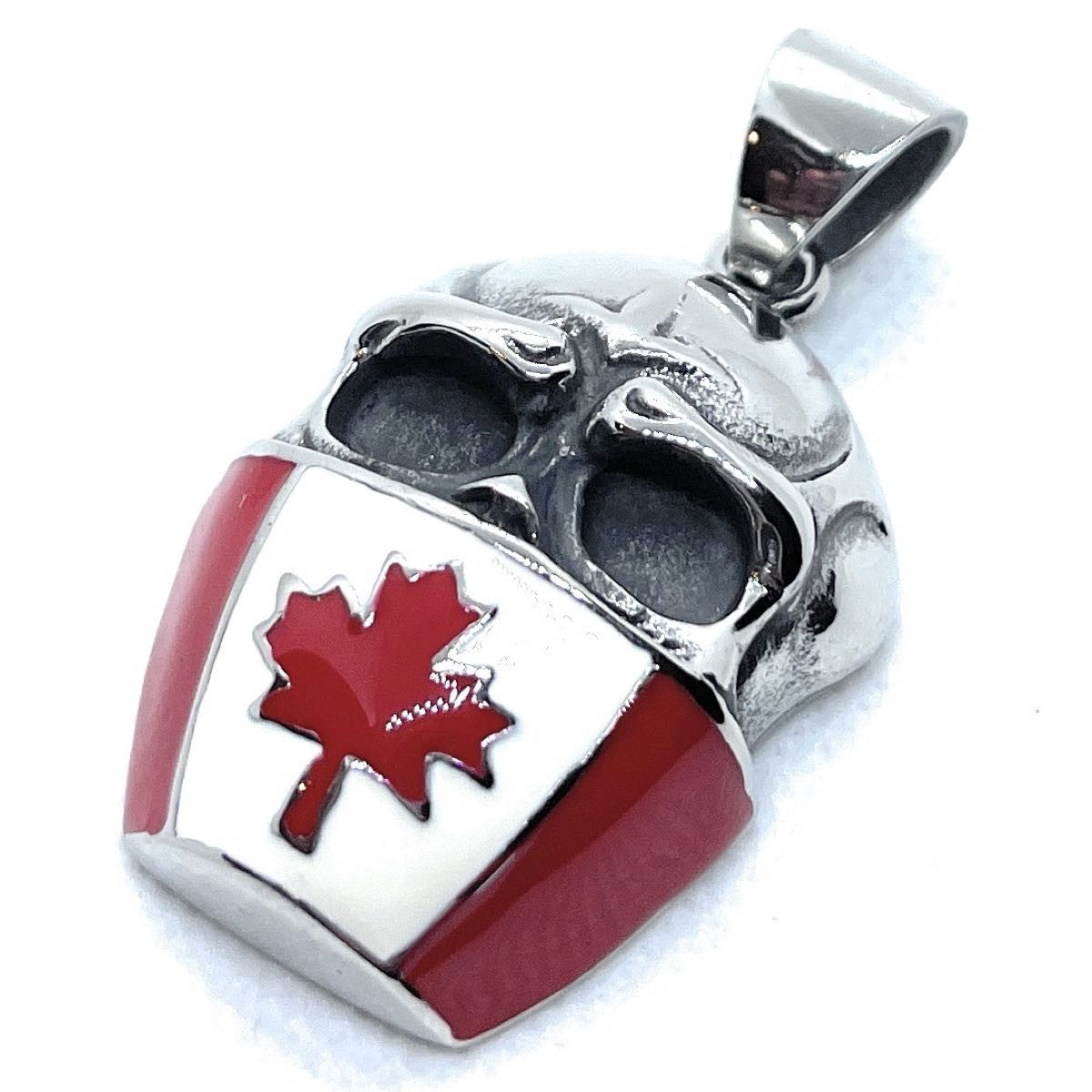 Canadian Skull Pendant