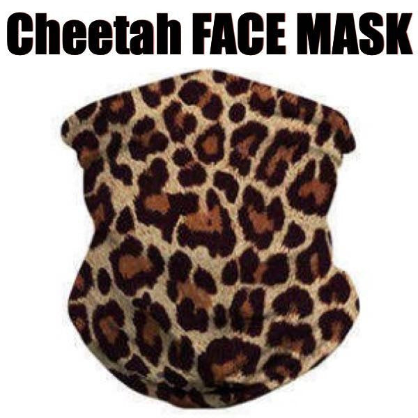 'Cheetah' Face Mask - 14 Different Uses 