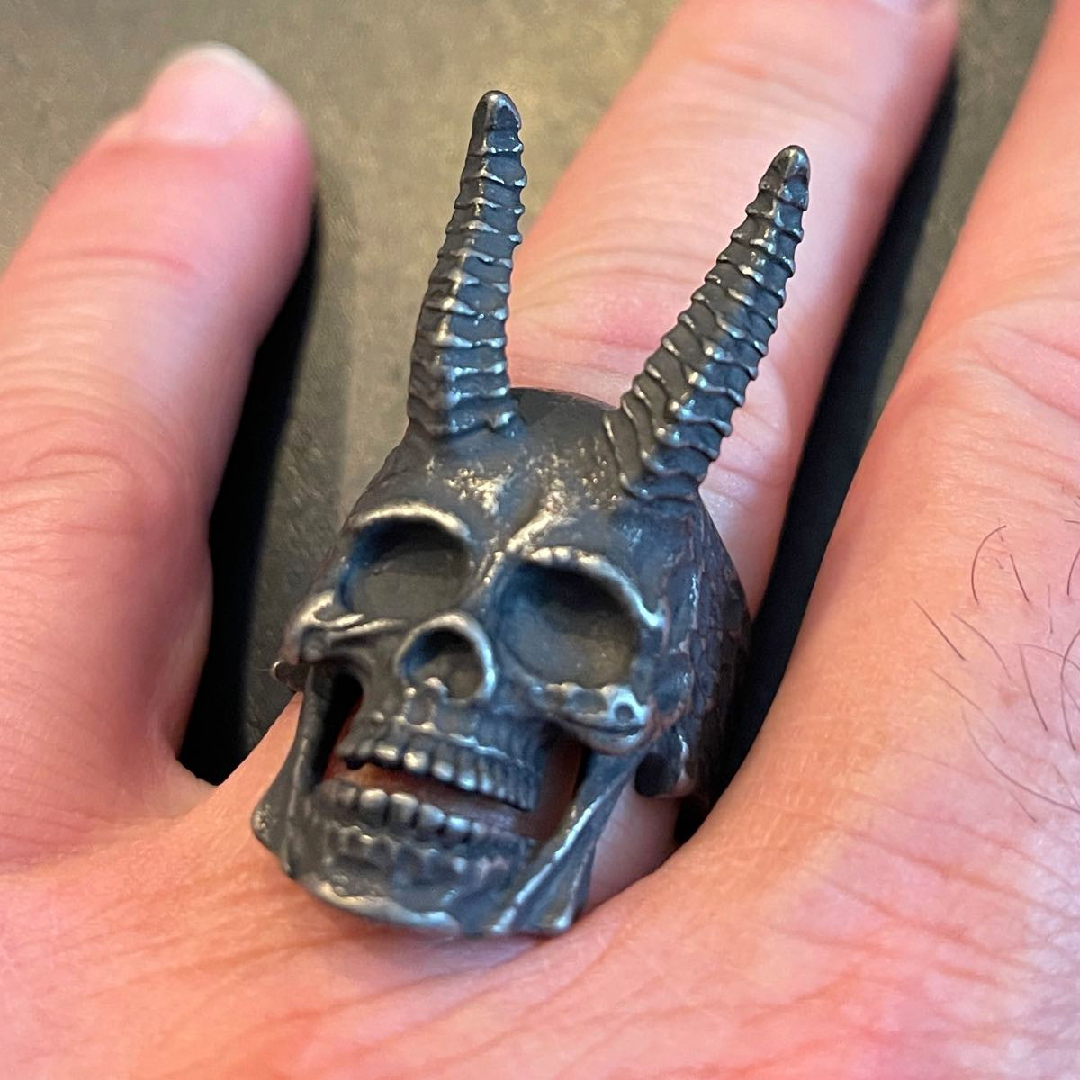 Children of Bodom skull ring