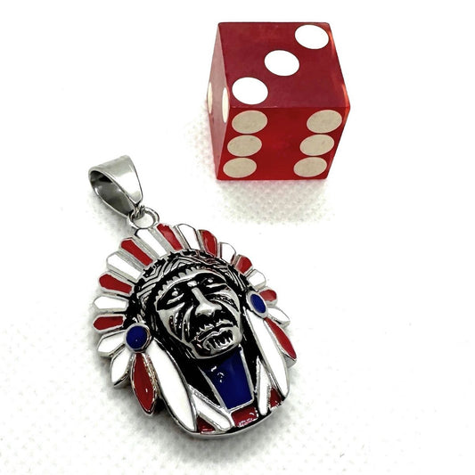 Colors of the Land: Native American Pendant