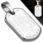 Nuestra Señora De Guadalupe Silver-Tone Virgin Mary Pendant (#p095silver)