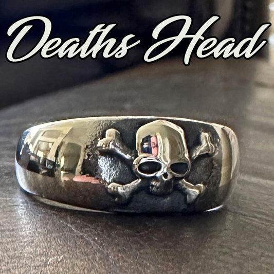 Deaths Head Skull Ring