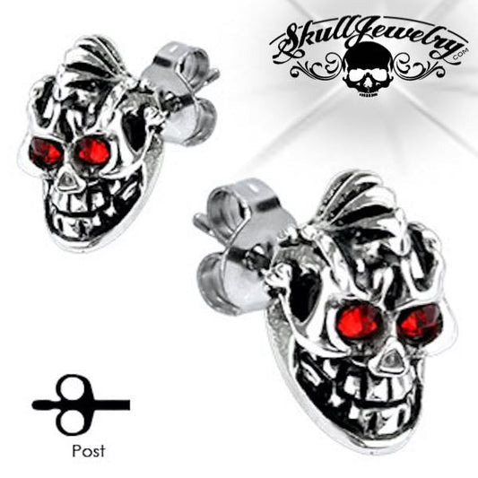 'Evil Eyes' Skull Earring (e001)