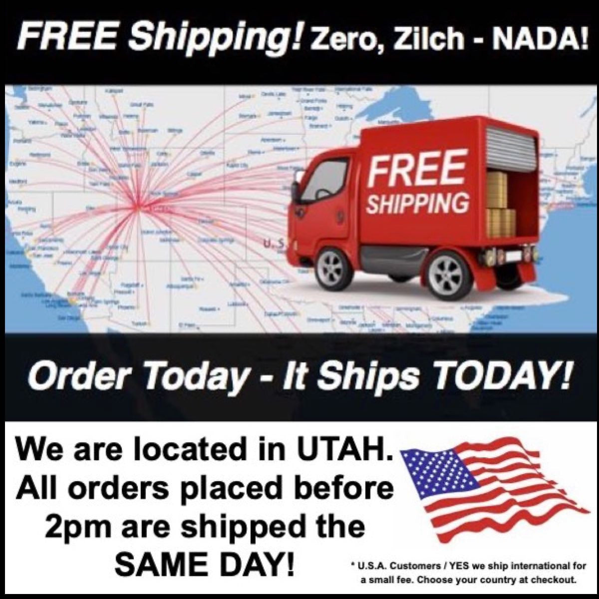 free same day shipping