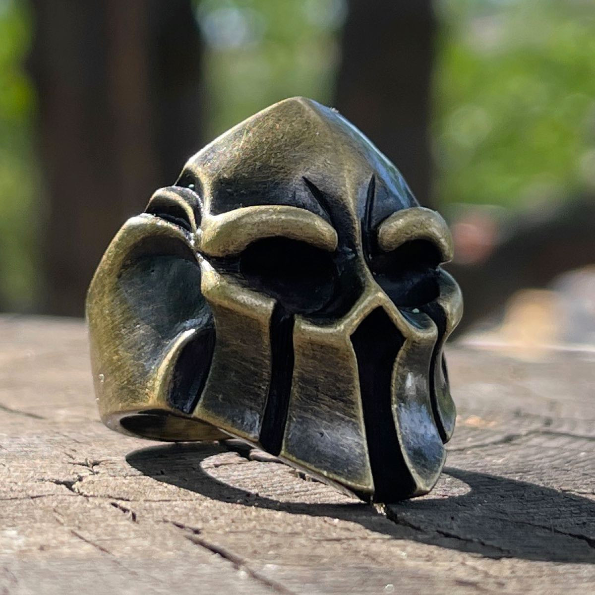 'Gladiator' Skull Ring