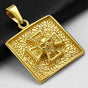 Gold-Tone Pattee Cross Pendant (#c214)
