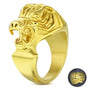 Gold Tiger Ring (#c303)
