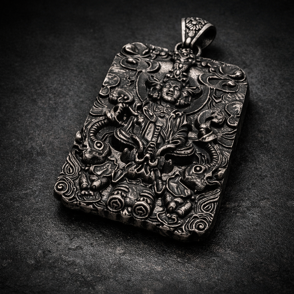 Gothic stainless steel pendant