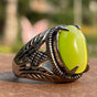 Green Manalishi - Stainless Steel Ring (#680)
