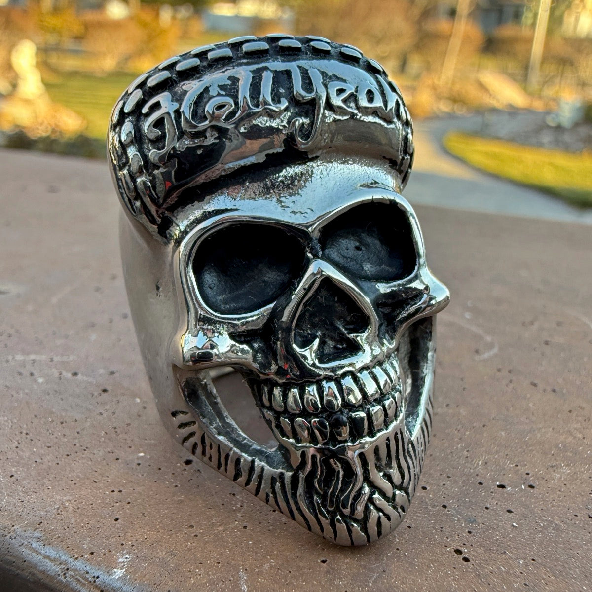 HELL YEAH Skull Ring™ | Stainless Steel Biker Ring