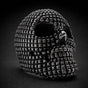 Hellraiser – Heavy-Duty Stainless Steel Skull Ring (#690)