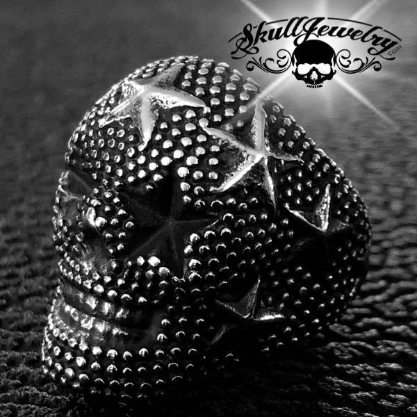 KISS skull ring