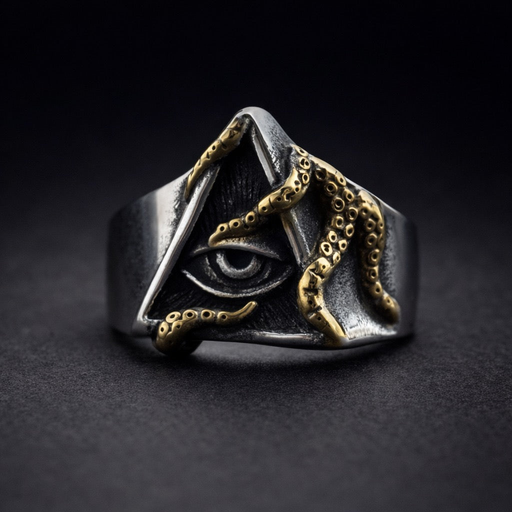 KRAIT - Triangular Eye Ring