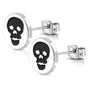 Kiss The Skull Earrings (c196)