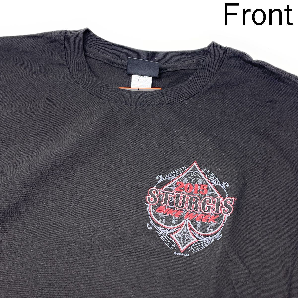 LARGE - Sturgis 75th Black T- Shirt