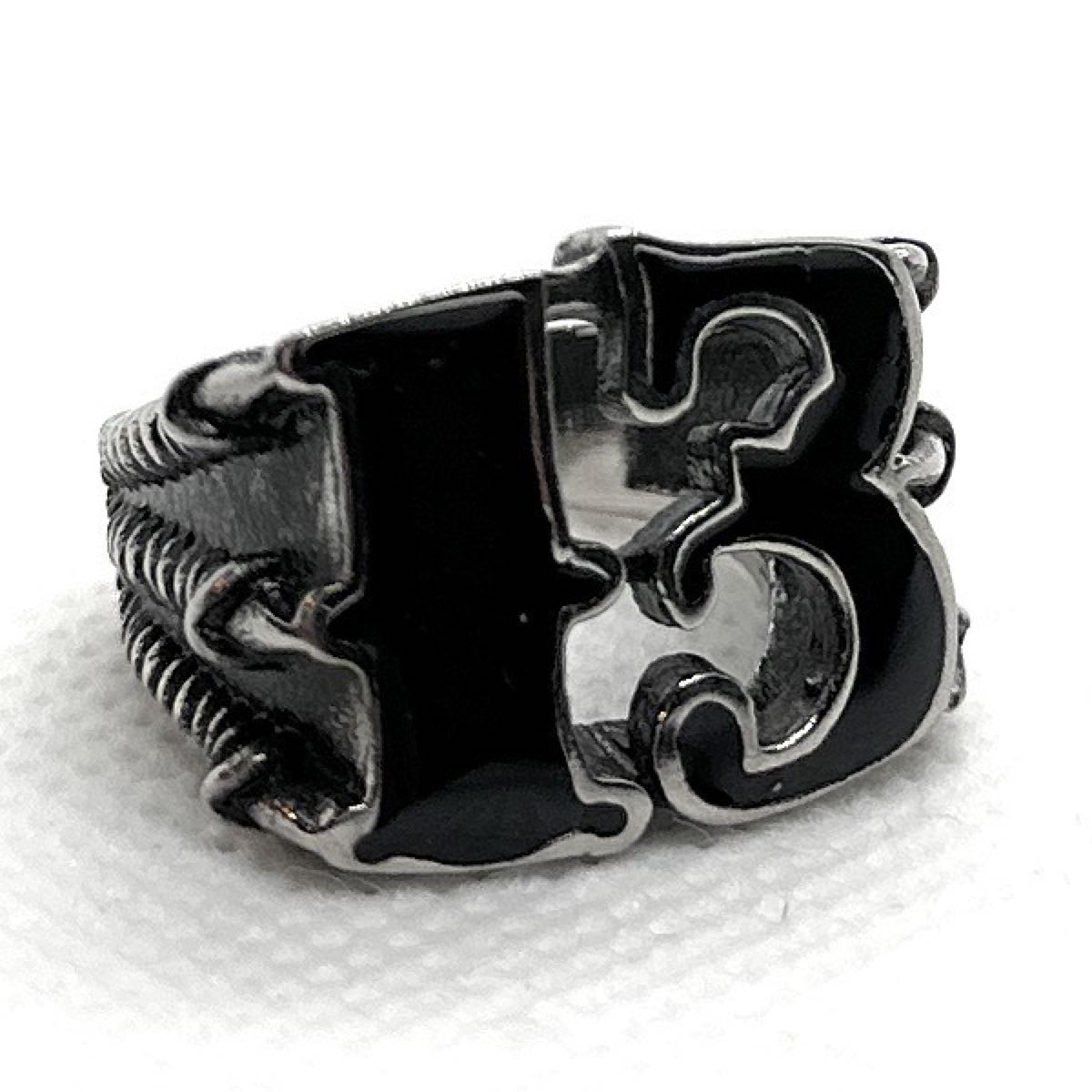 Lucky 13 Dragon Claw Stainless Steel Ring