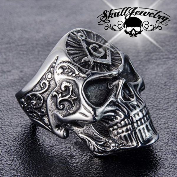 Masonic Skull Ring (151)