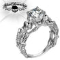 Matrimonio Scheletro - Skeleton Wedding/Engagement Ring (#w013)