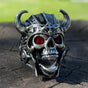 Medieval Viking Warrior - Ring w/ Horns & Red Eyes (#723)
