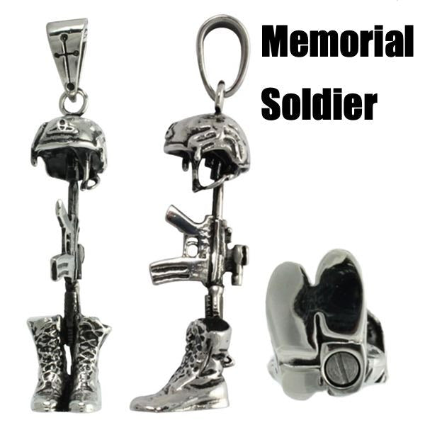 'Memorial Soldier' Pendant