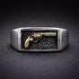 Revolver Signet Ring – HardKnocker™ Stainless Steel (#767)
