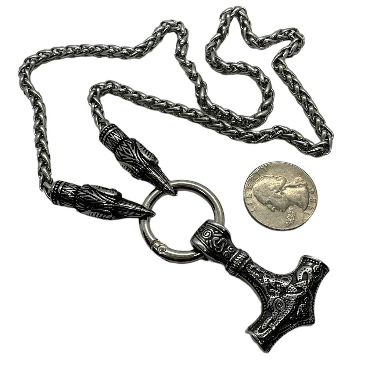 Mjölnir Majesty: Thor's Hammer Pendant