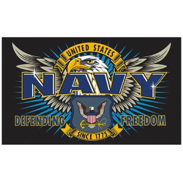 NAVY 3'x5' Flag (#flag019)