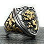 Lion Rampant Ring (#634)