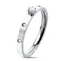 Promises Kept Prong Set Center CZ Ring (#c024)