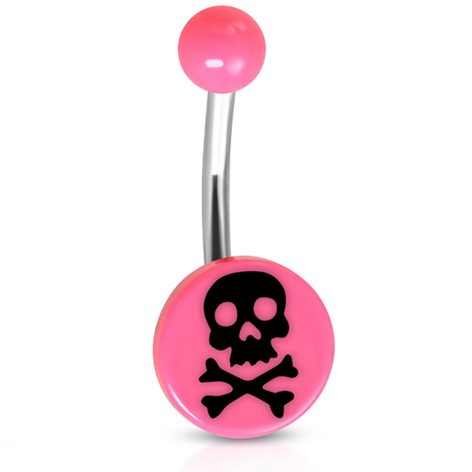 'Pink Cashmere' Belly Ring